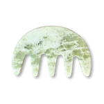 Load the image into the gallery viewer, Grüner JADE-Massagekamm