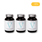 Load the image into the gallery viewer, 3 Monate Green V Hair Vitamins