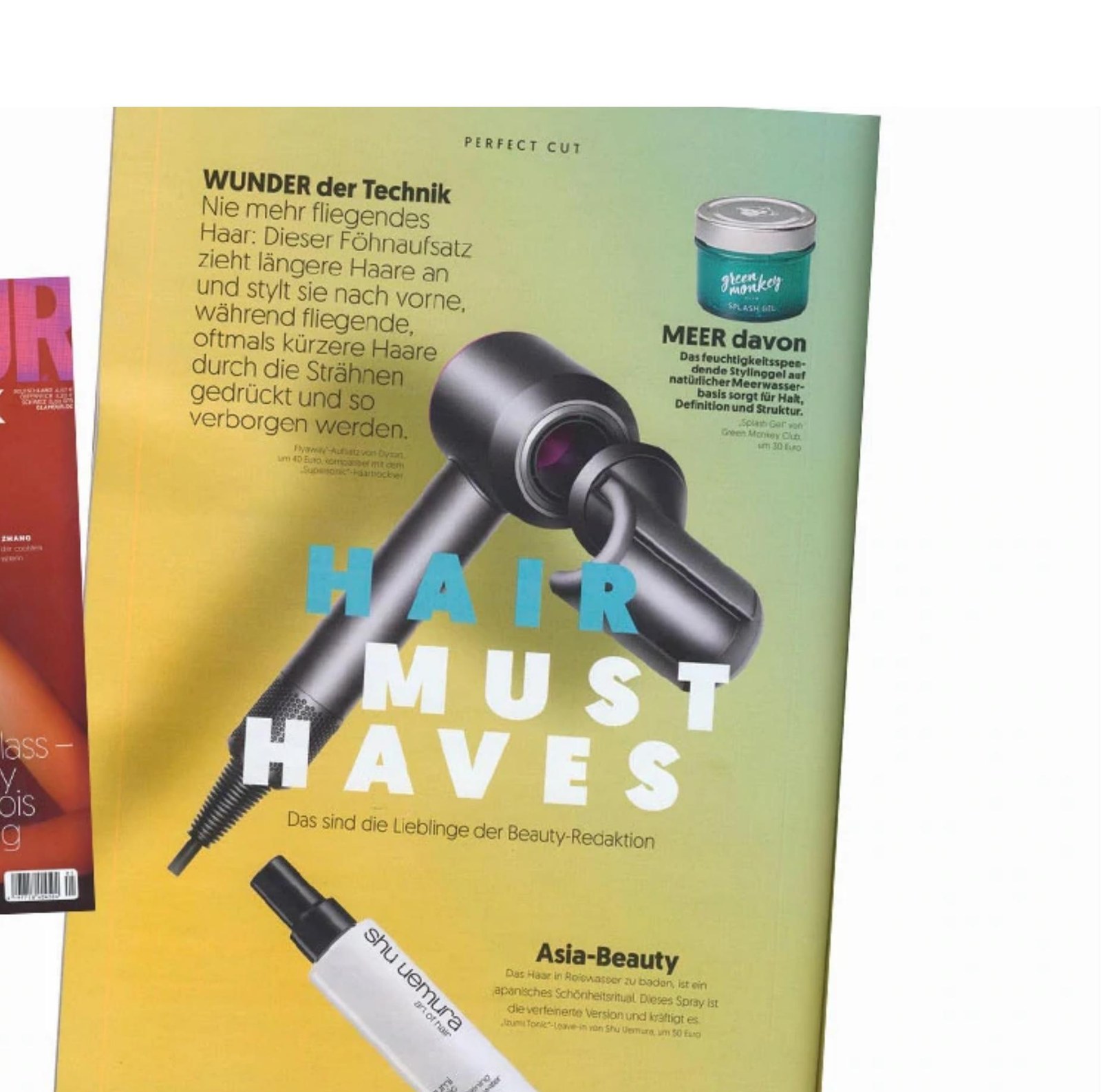 GLAMOUR Beauty Book – Splash Gel Hair Must-Haves