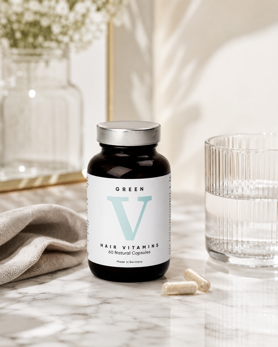 Green V Hair Vitamins — 90-Tage-Routine