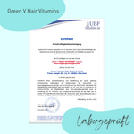 Load the image into the gallery viewer, 6 Monate Green V Hair Vitamins
