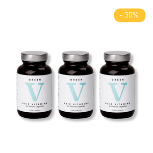 3 Monate Green V Hair Vitamins